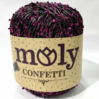 Moly Confetti Kağıt İp ( 50 Gram ) 29 Fuşya - 1