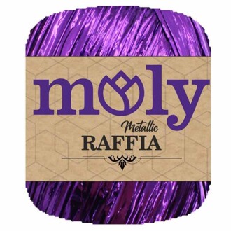 Moly Metalik Rafya ( 50 Gram ) Açık Mor - 2