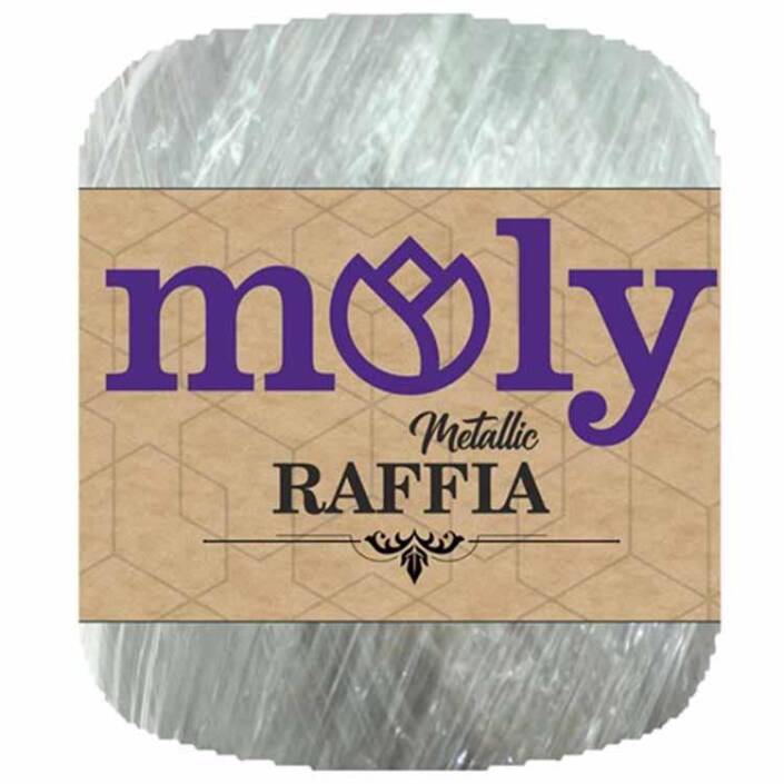 Moly Metalik Rafya ( 50 Gram ) Şeffaf - 2