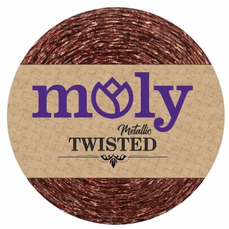 Moly Metalik Twisted Bükümlü Sim İp ( 250 Gram ) Bakır - 3