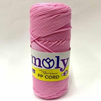 Moly Polyester Makrome İpi Açık Pembe ( 100 Gr ) - 1