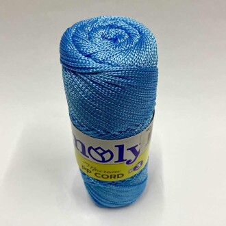 Moly Polyester Makrome İpi Canlı Mavi ( 100 Gr ) - 2