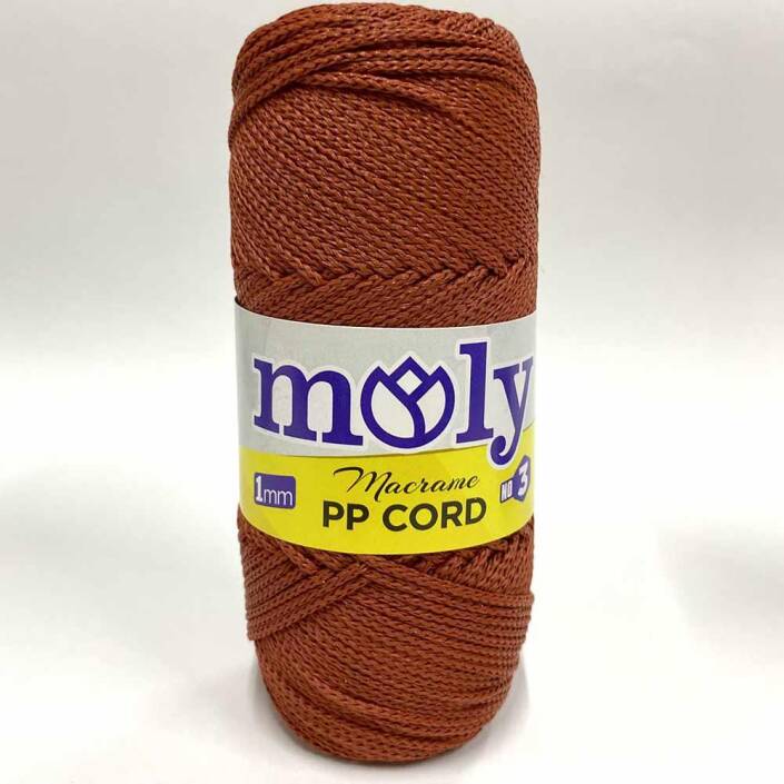 Moly Polyester Makrome İpi Kiremit ( 100 Gr ) - 1