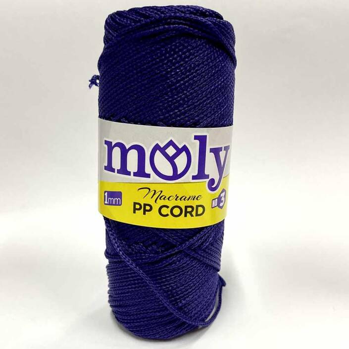 Moly Polyester Makrome İpi Lacivert ( 100 Gr ) - 1