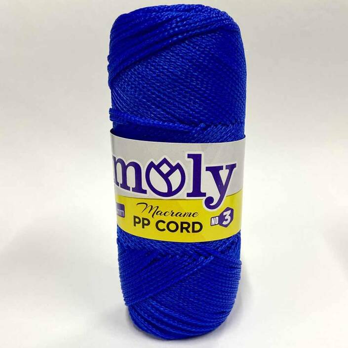 Moly Polyester Makrome İpi Saks Mavi ( 100 Gr ) - 1