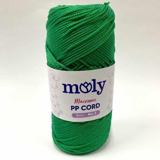 Moly Polyester Makrome İpi Yeşil ( 100 Gr ) - 1