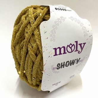 Moly Showy Örgü İpi ( 100 Gram ) Hardal - 1