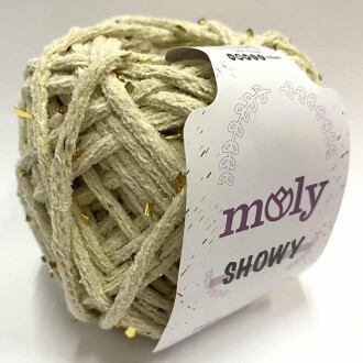 Moly Showy Örgü İpi ( 100 Gram ) Krem - 1