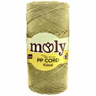 Moly Simli Polyester Makrome NO3 ( 200 Gram ) Bej - 1