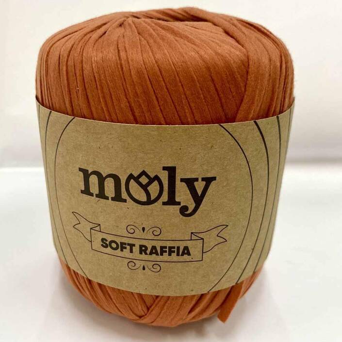 Moly Soft Rafya İpi ( 50 Gram ) Kiremit - 1