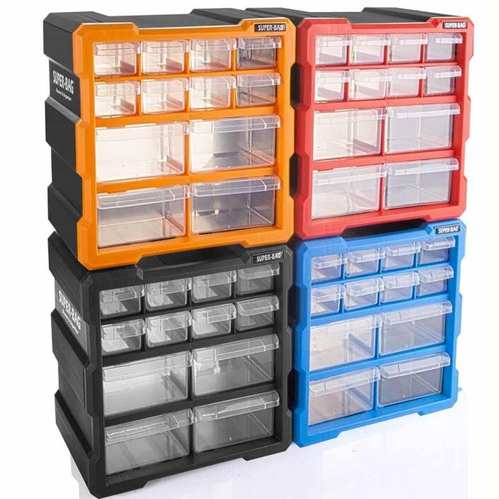 Monoblock Organizer Set 12 Çekmeceli Hobi Kutusu - 3