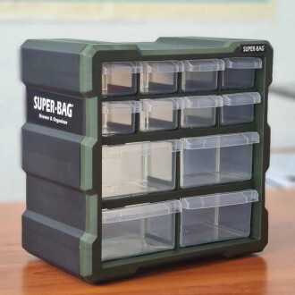 Monoblock Organizer Set 12 Çekmeceli Hobi Kutusu - 4