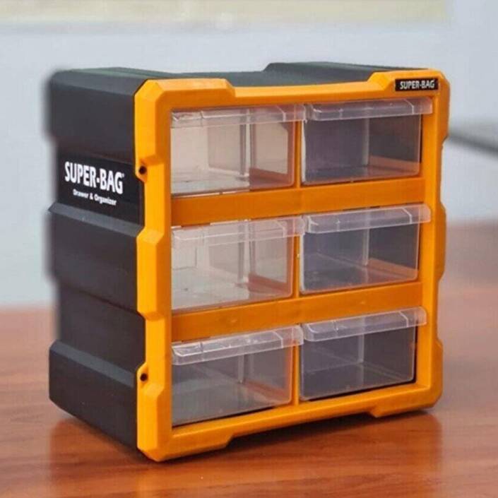 Monoblock Organizer Set 6 Çekmeceli Hobi Kutusu - 1