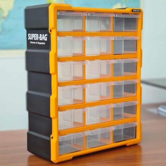 Monoblock Organizer Seti 18 Çekmeceli Hobi Kutusu - 1