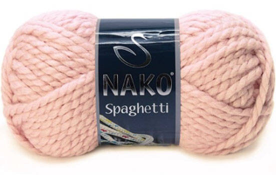 Nako Spaghetti Örgü İpi 11527 Somon - 1