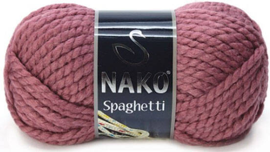 Nako Spaghetti Örgü İpi 327 Gül - 1