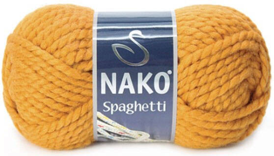 Nako Spaghetti Örgü İpi 941 Hardal - 1