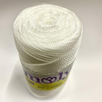 NO:4 Polyester Makrome İpi Beyaz ( 200 Gr ) - 2