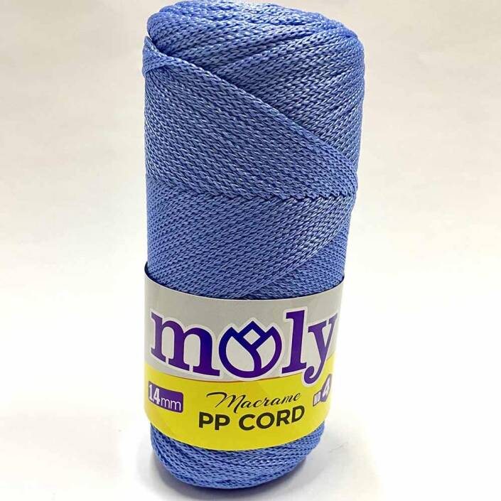 NO:4 Polyester Makrome İpi Mavi ( 200 Gr ) - 1