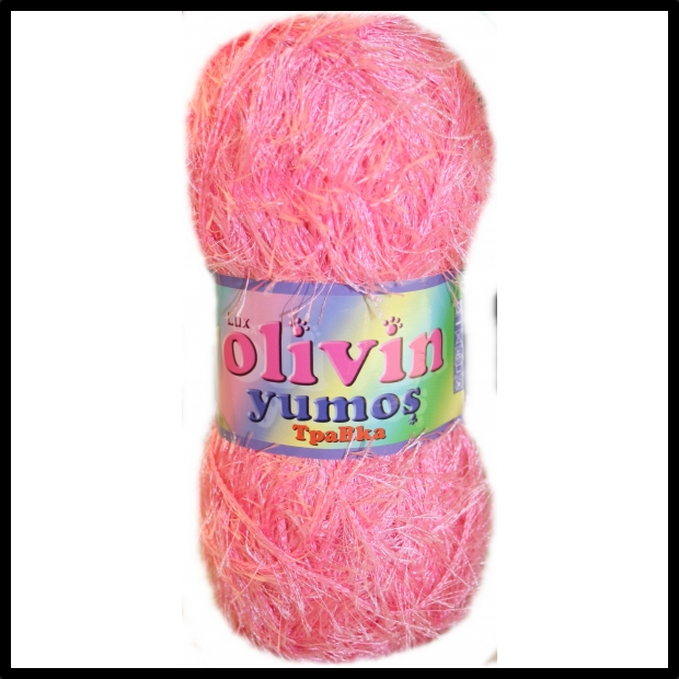 Olivin Yumoş Kedi İpi Pembe - 1