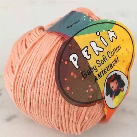 Peria Baby Cotton Amigurumi Örgü İpi 17 Canlı Ten Rengi - 1