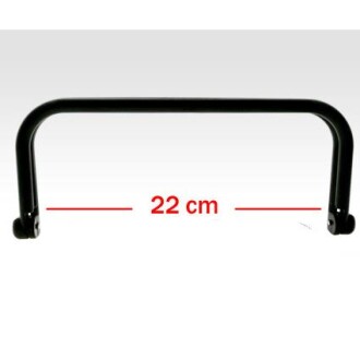 Plastik Gizli Çanta Bursu 22 Cm Siyah - 1