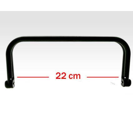 Plastik Gizli Çanta Bursu 22 Cm Siyah - 1