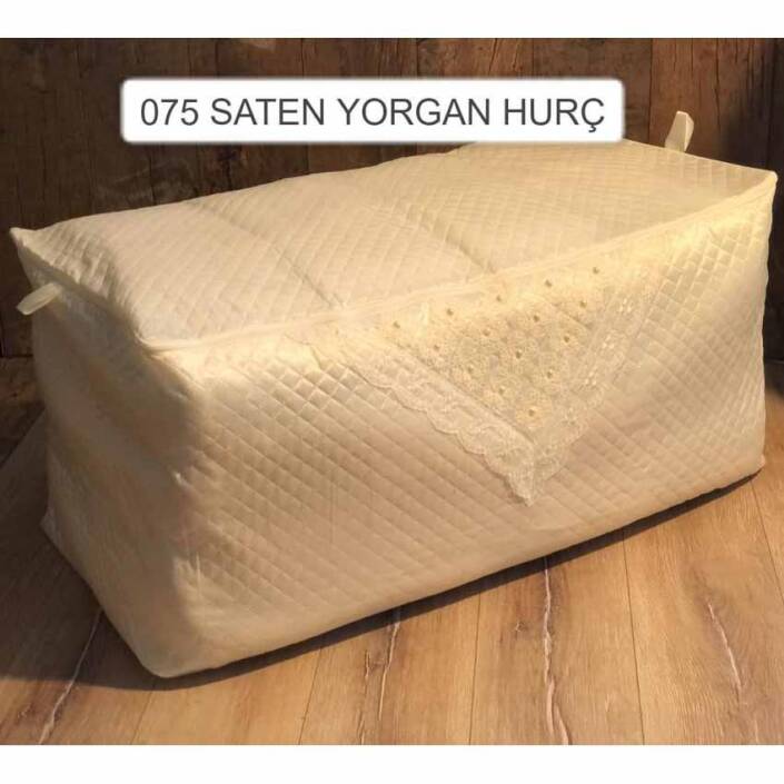 Saten Yorgan Hurç ( 80x60x40 ) - 4