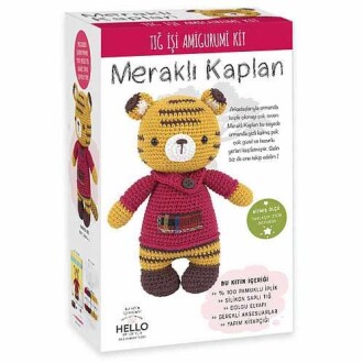 Tuva Amigurumi Kiti Merkalı Kaplan - 1