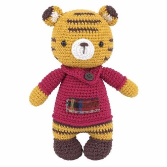 Tuva Amigurumi Kiti Merkalı Kaplan - 3