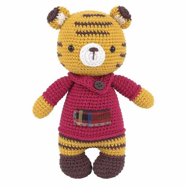 Tuva Amigurumi Kiti Merkalı Kaplan - 3