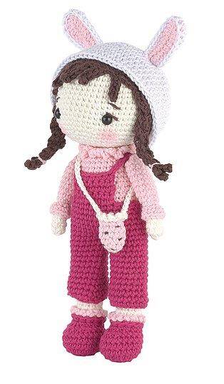 Tuva Amigurumi Kiti Tavşan Kız Oya - 4