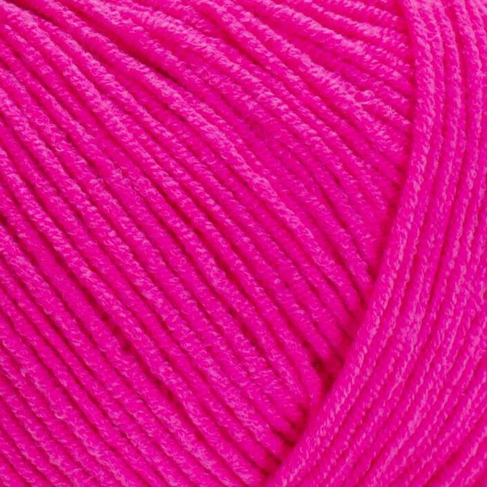 Yarnart Jeans Örgü İpi 59 Neon Pembe - 2